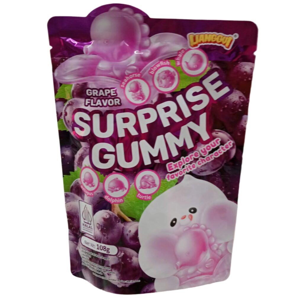 Surprise Peelable Gummy Grape 108g