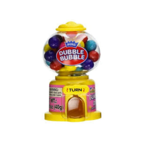 Kidsmania Mini Gumball Machine Dubble Bubble 40g