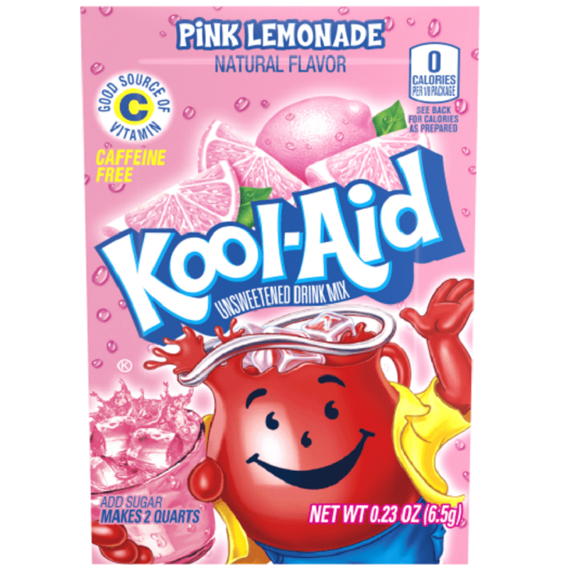 Koolaid Pink Lemonade Drink Mix 6.5g