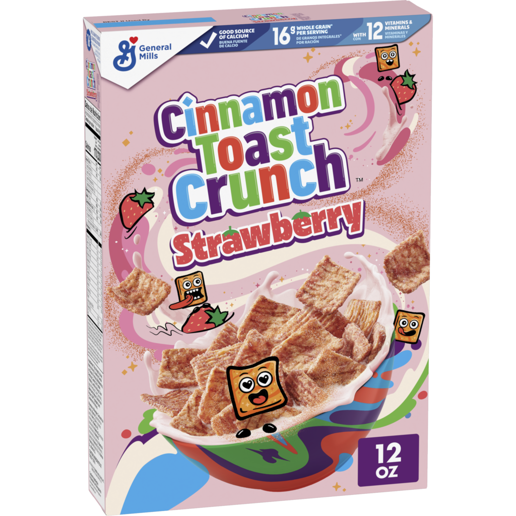 Cinnamon Toast Crunch Cereal Strawberry 340g