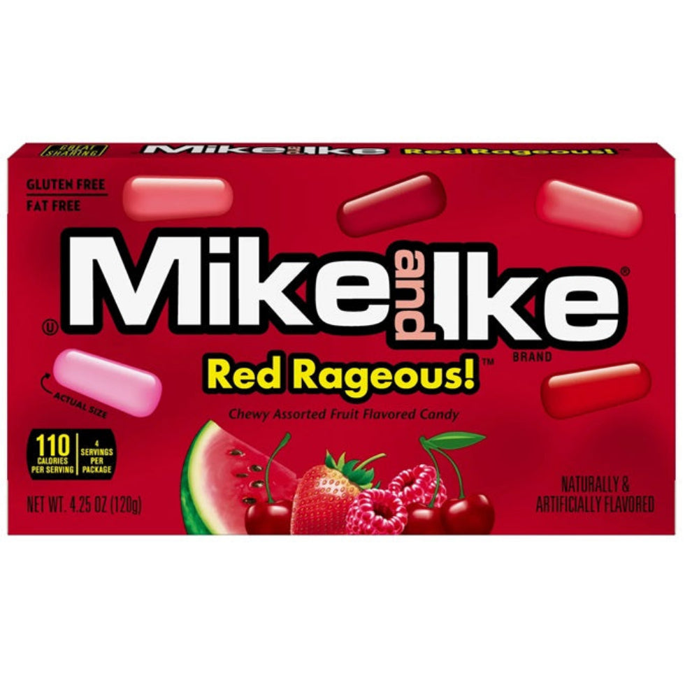 Mike and Ike Red Rageous 120g