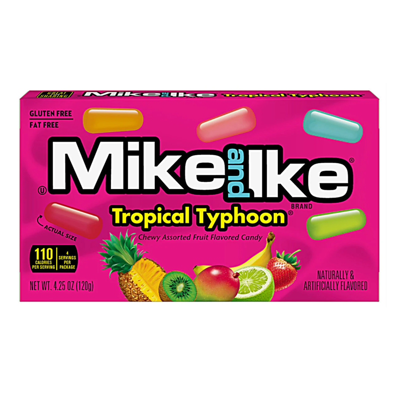 Mike and Ike Tropical Typhoon 120g