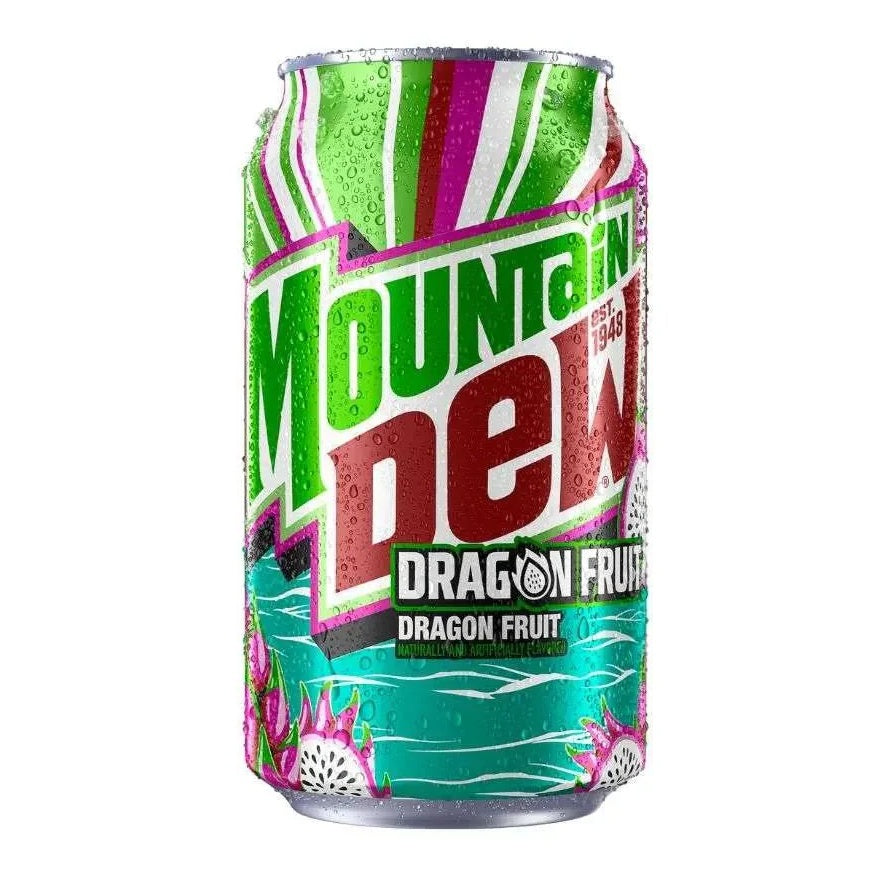 Mountain Dew Dragon Fruit 355mL