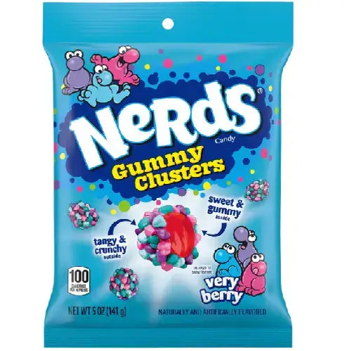 Nerds Gummy Clusters Very Berry 141g