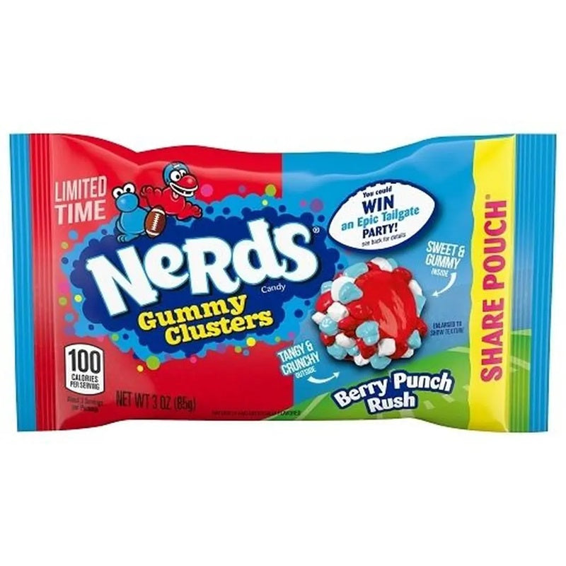 Nerds Gummy Clusters Berry Punch Rush 85g