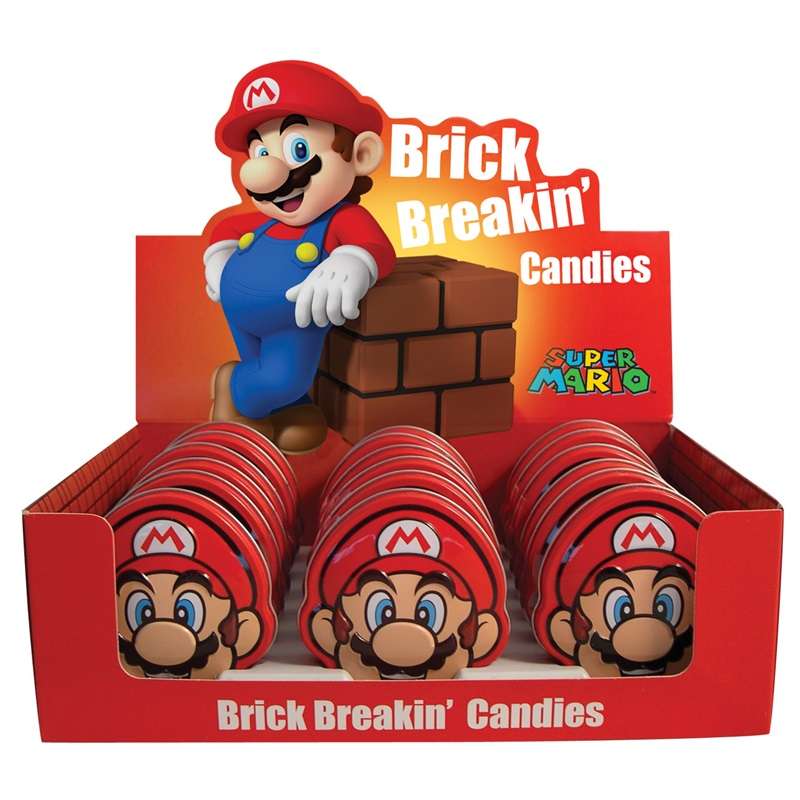 Nintendo Mario Brick Breakin Candy 20g (Sold Individually)