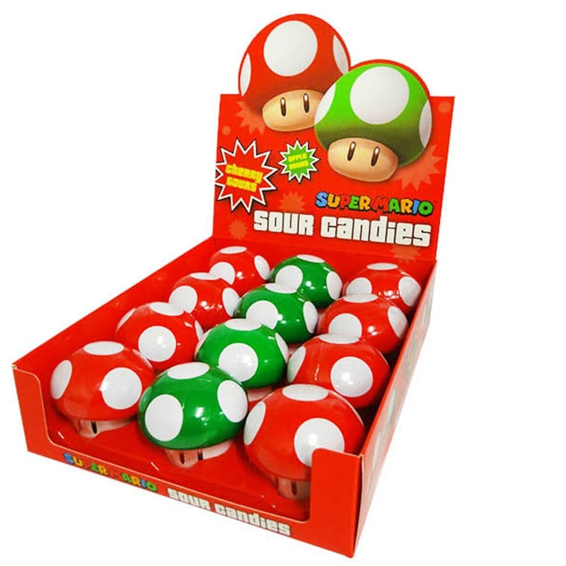 Nintendo Mushroom Sour Candy 28g (Sold Individually)