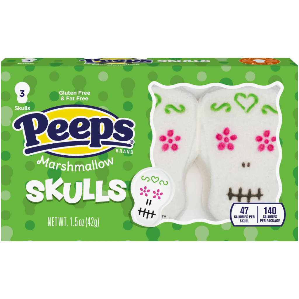 Peeps 3PK Skulls