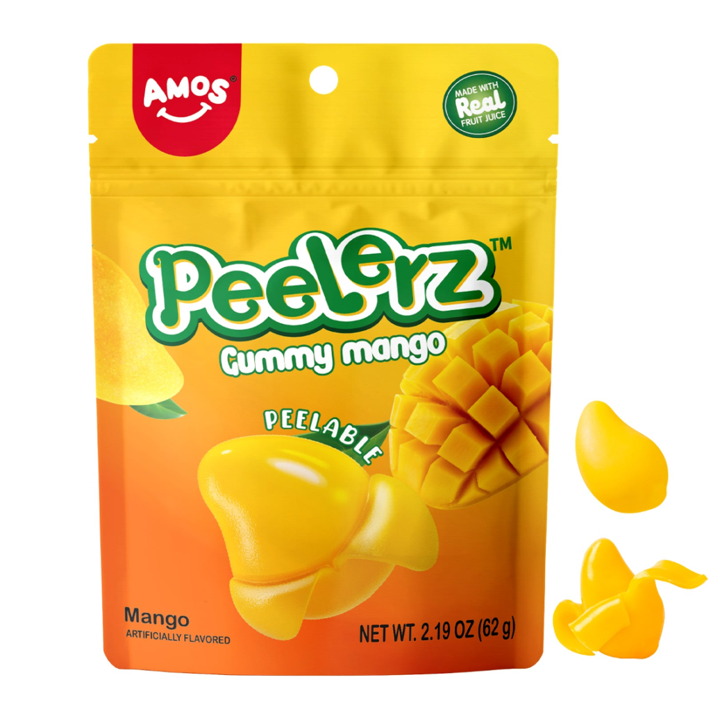 Amos Peelerz Gummy Mango 150g