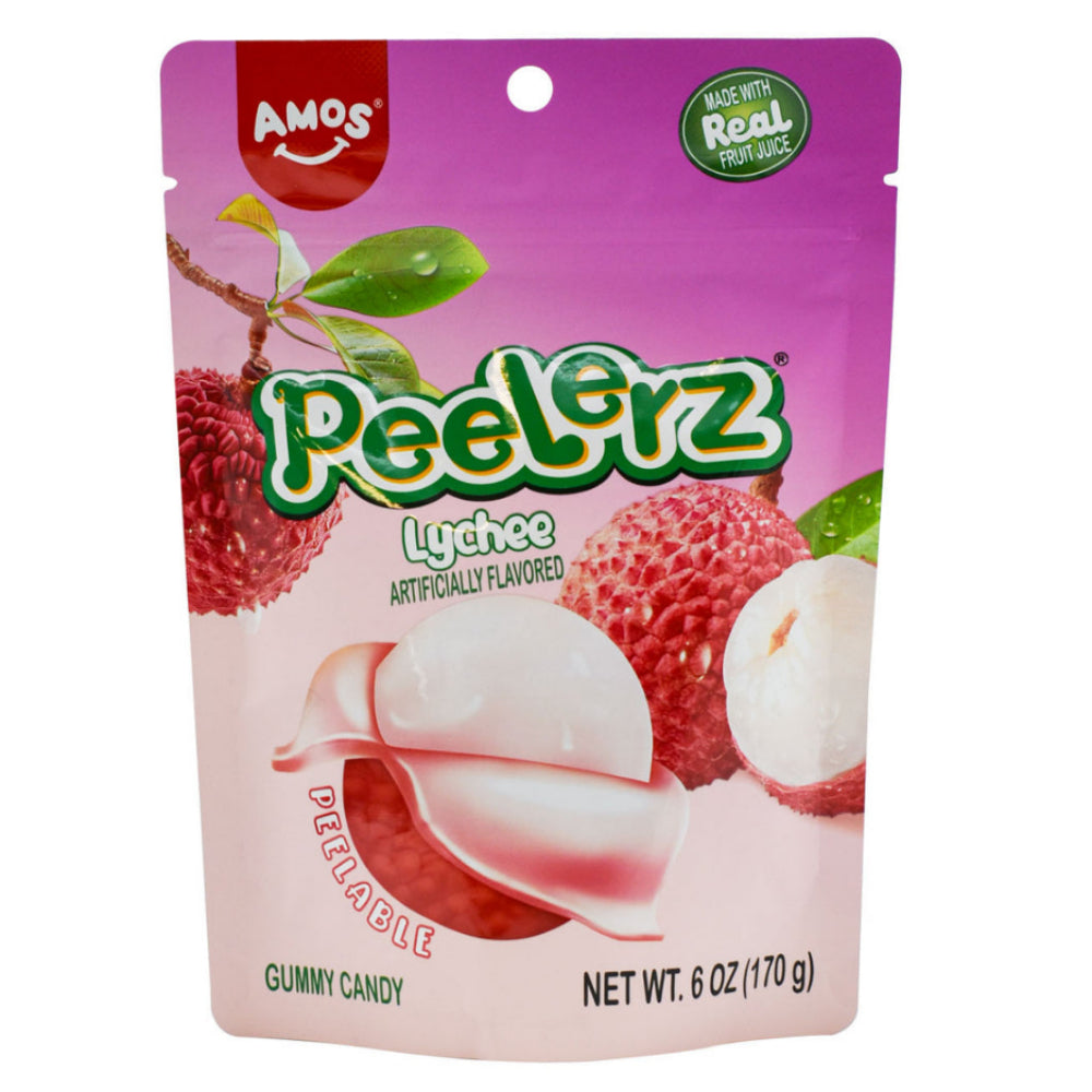 Amos Peelerz Gummy Lychee 150g