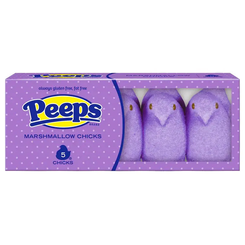 Peeps Lavender Marshmallow Chicks 5pc