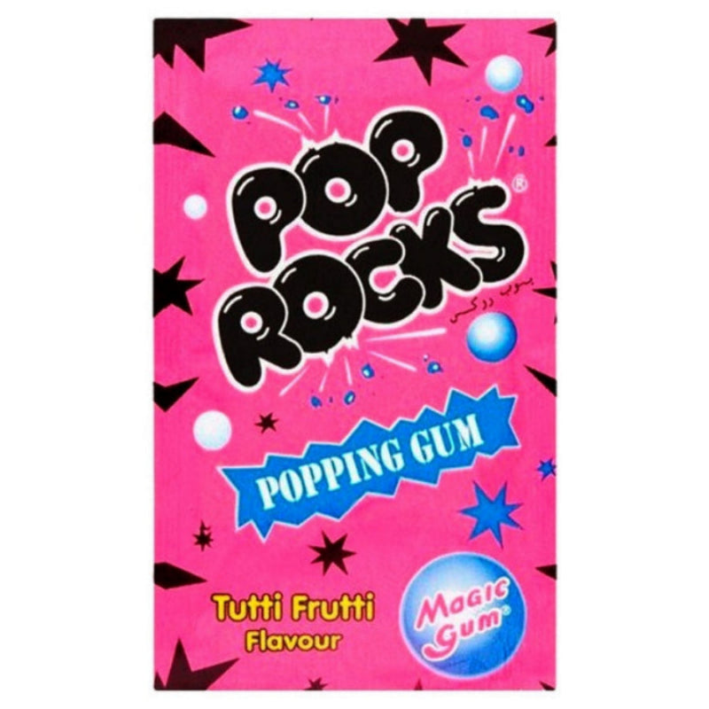 Pop Rocks Popping Gum Tutti Fruitti