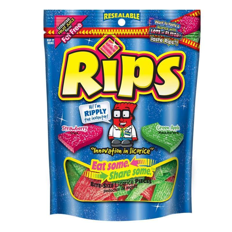 Rips Strawberry & Green Apple 113g