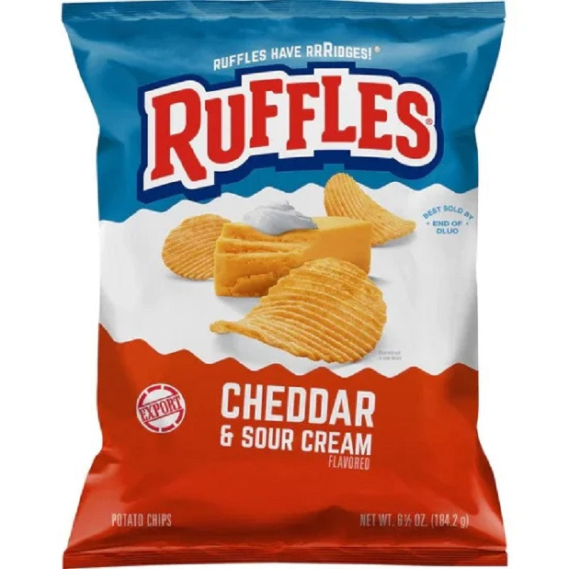 Ruffles Cheddar & Sour Cream 184g