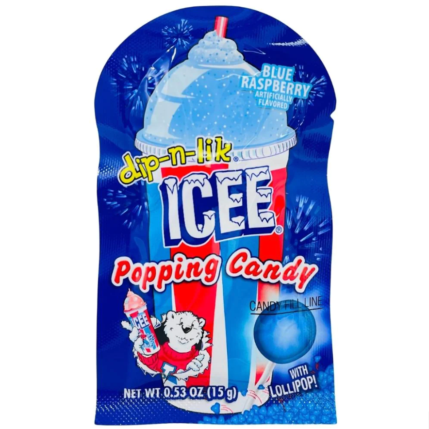 Icee Popping Candy Lollipop 15g