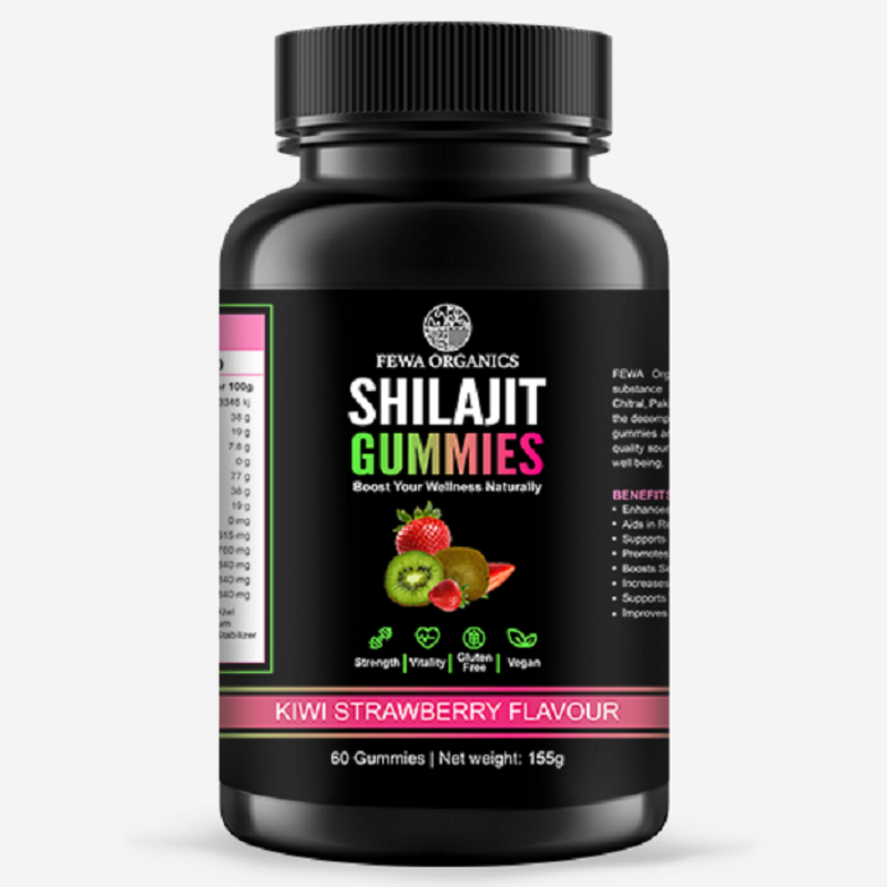 Shilajit Gummies Kiwi Strawberry 155g