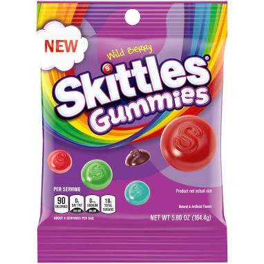 Skittles Gummies Wild Berry 164g