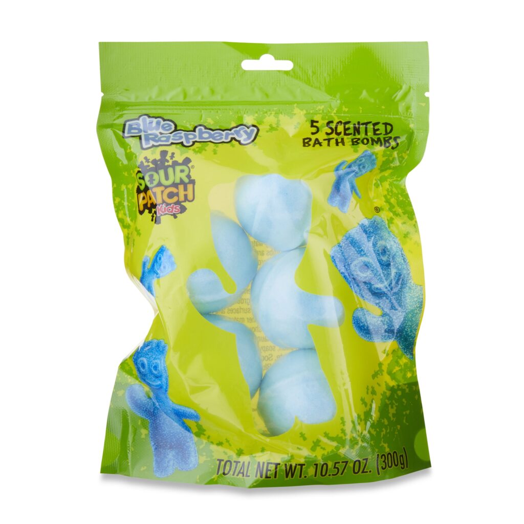 Sour Patch Kids Blue Raspberry Bath Bombs 300g