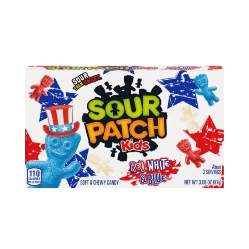 Sour Patch Kids Red, White & Blue Box 88g
