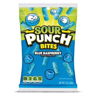 Sour Punch Bites Blue Raspberry 142g