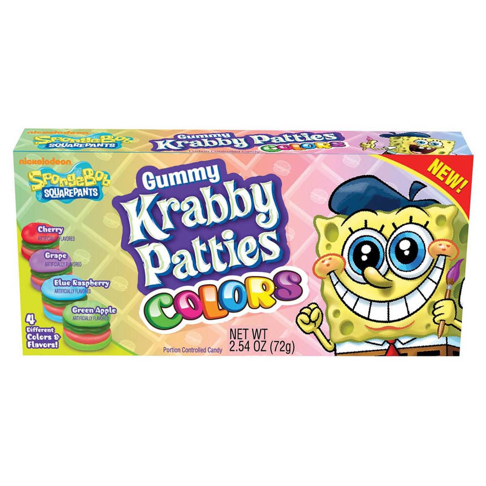 Sponge Bob Krabby Patties Colors 72g