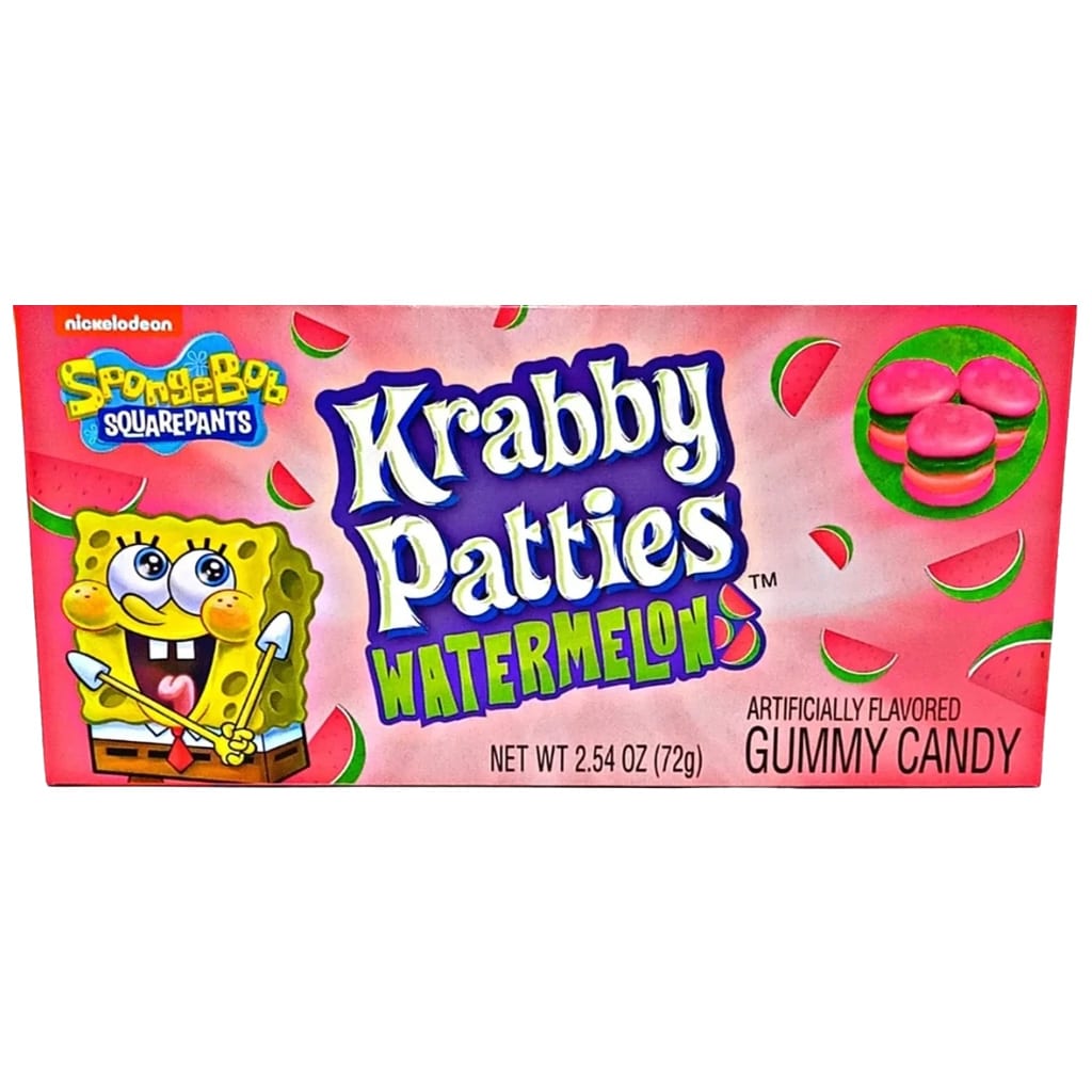 Sponge Bob Krabby Patties Watermelon 72g
