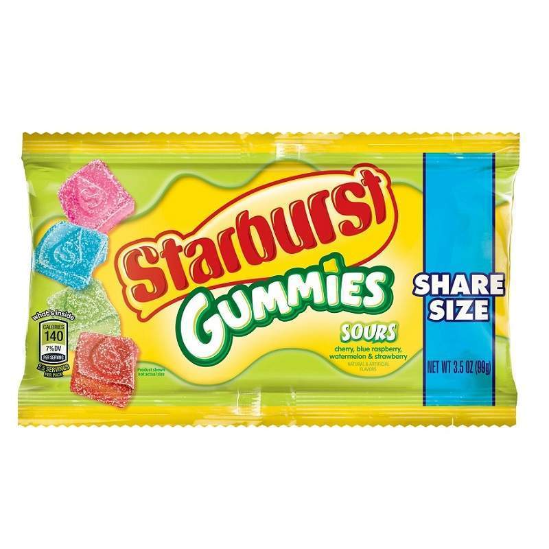 Starburst Gummies Sour 99g