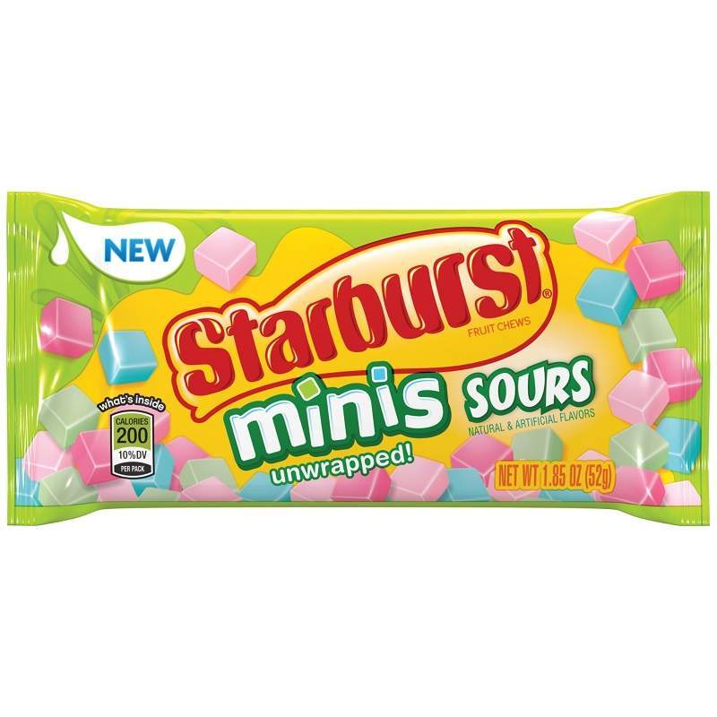 Starburst Minis Sour 52g
