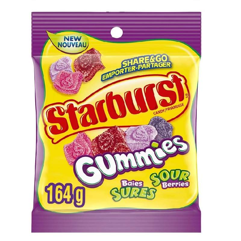 Starburst Sour Berries Gummies 164g