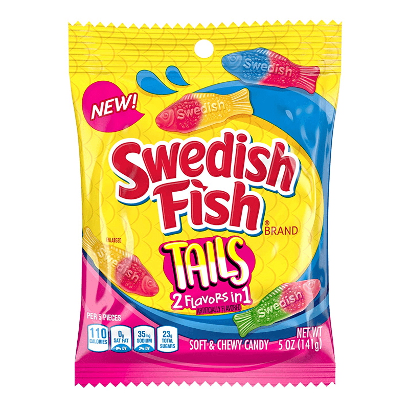 Swedish Fish Tails 141g