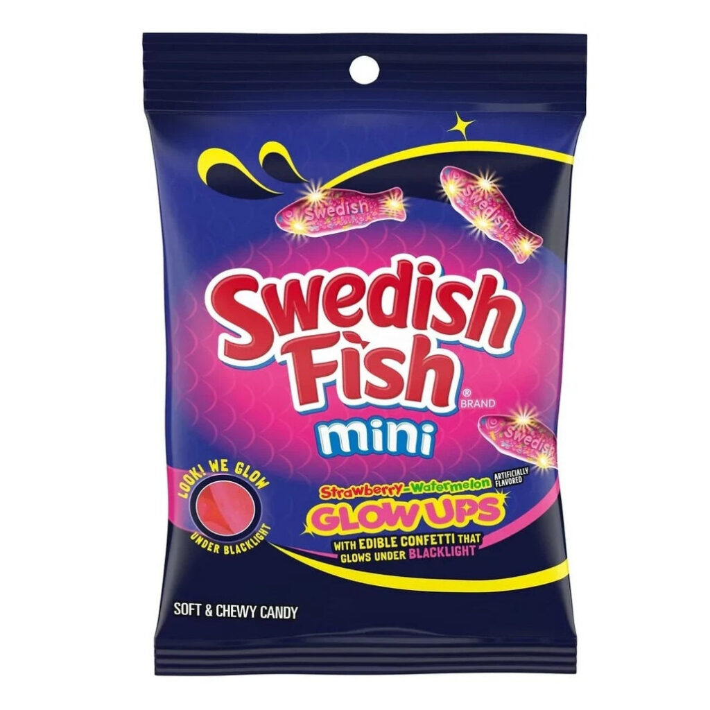 Swedish Fish Glowups Soft Candy 87g