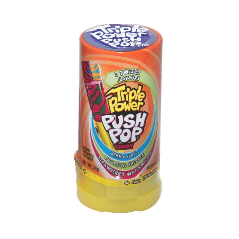 Push Pop Triple Power Candy 34g