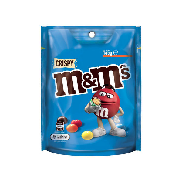 M&Ms Crispy Bag 145g