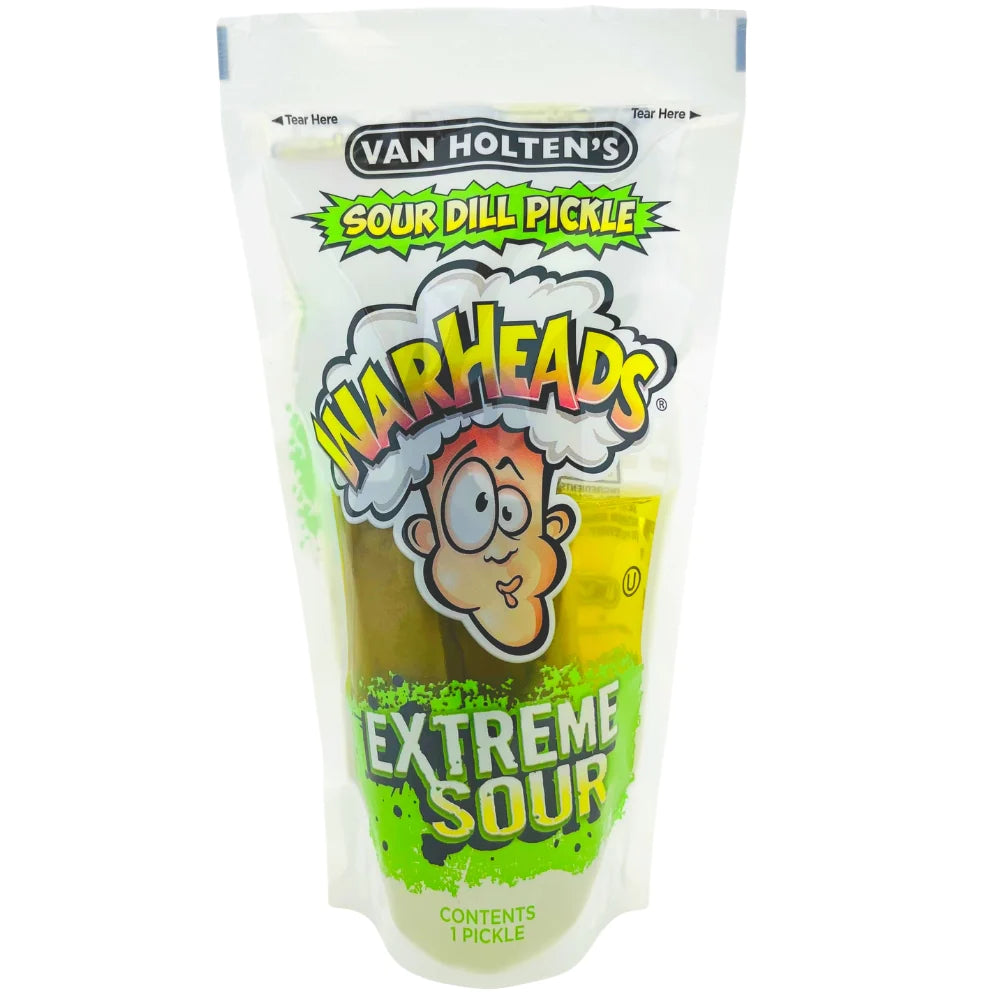 Van Holtens Sour Dill Pickle Warheads