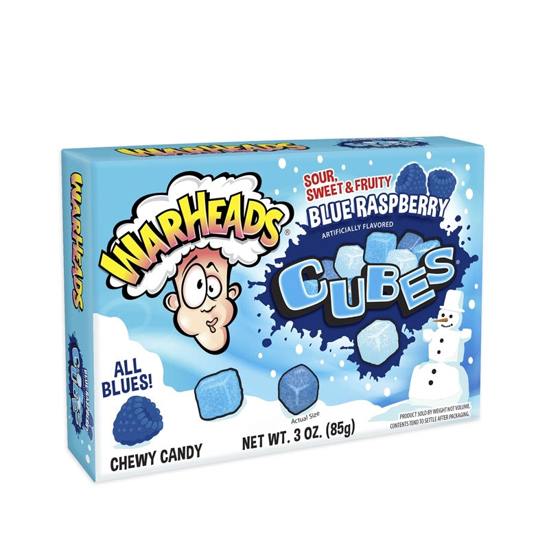 Warheads Cubes Blue Raspberry 85g