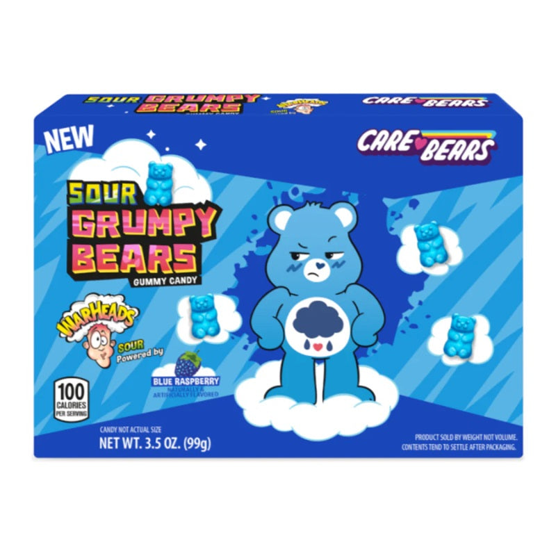 Warheads Sour Grumpy Bears 99g