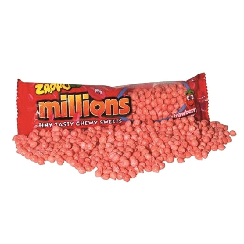 Zappo Strawberry Millions Tiny Chewy Sweets 75g
