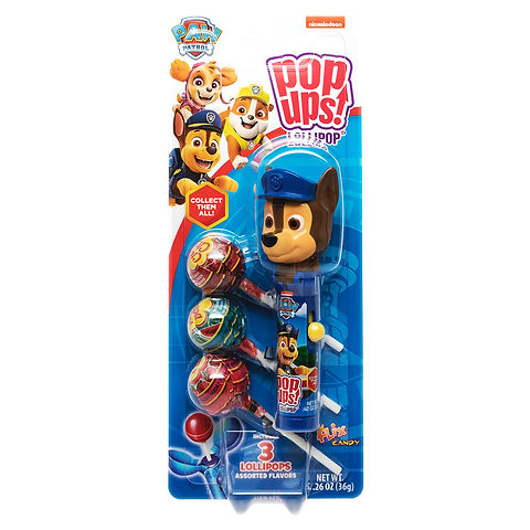 Paw Patrol Pop Up Blister Card 36g