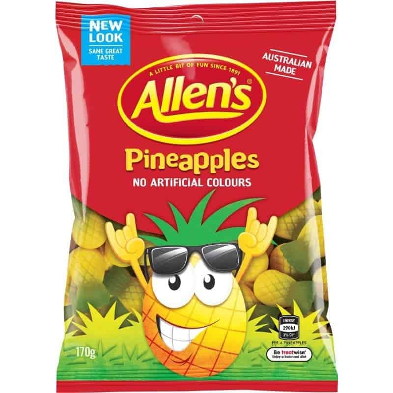 Allens Pineapples 170g