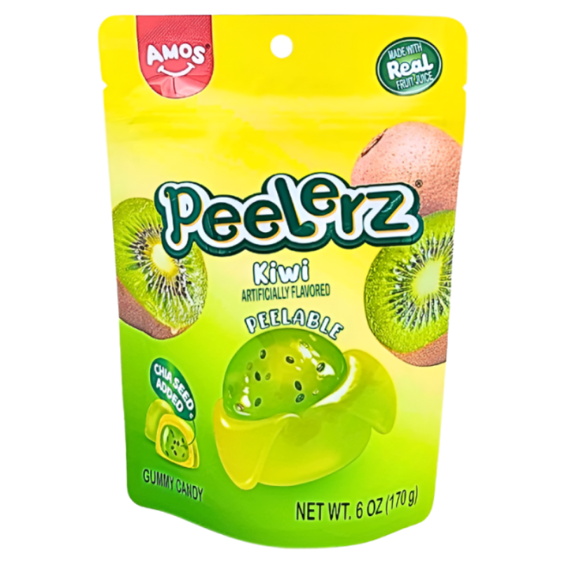 Amos Peelerz Gummy Kiwi 170g