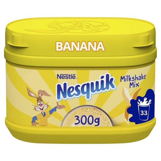 Nesquik Banana Milkshake Mix 300g
