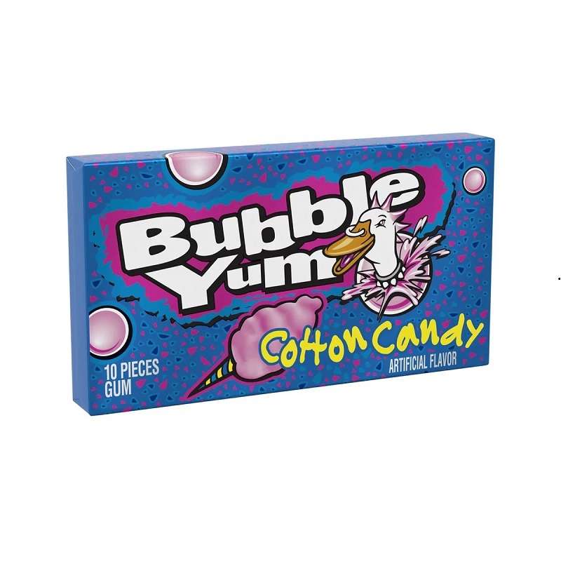 Bubble Yum Gum Cotton Candy 80g