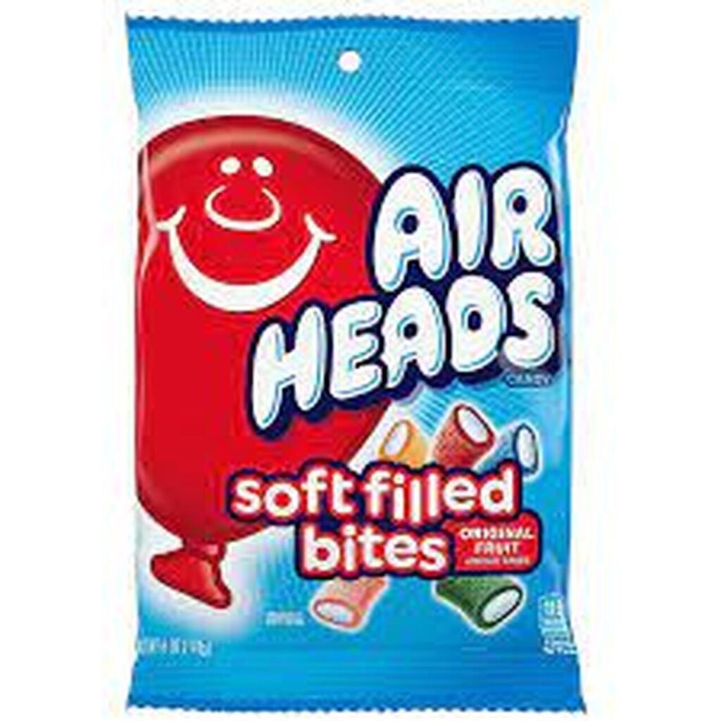 Airheads Soft Filled Bites Original 170g