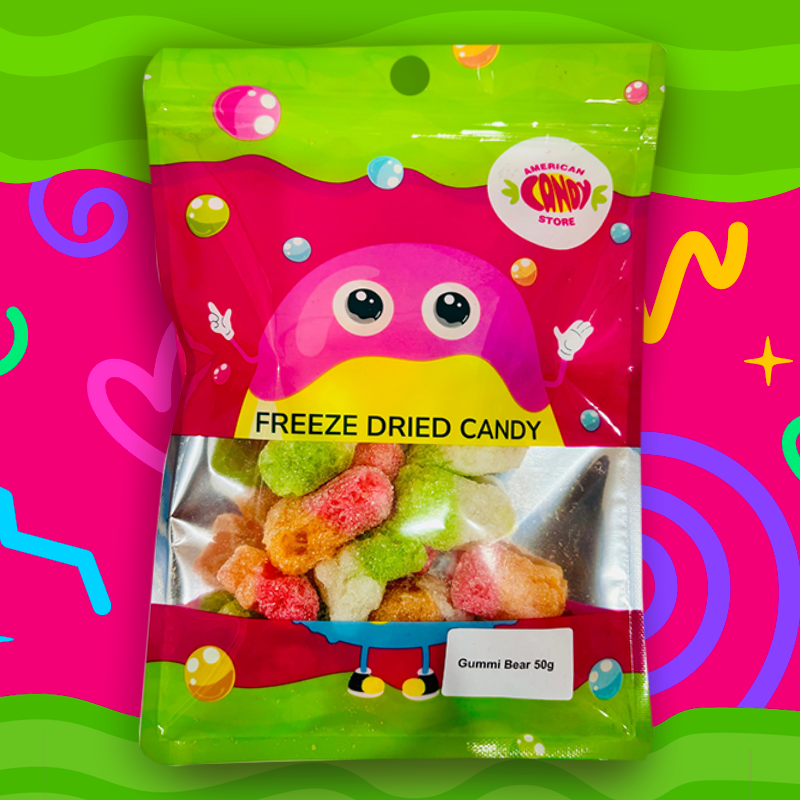 Freeze Dried Gummy Bear 50g
