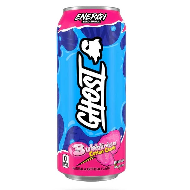Ghost Bubblicious Cotton Candy Energy Drink 473ml
