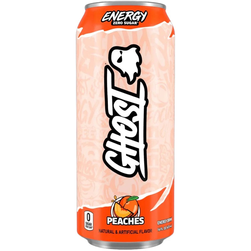 Ghost Peaches Energy Drink 473mL