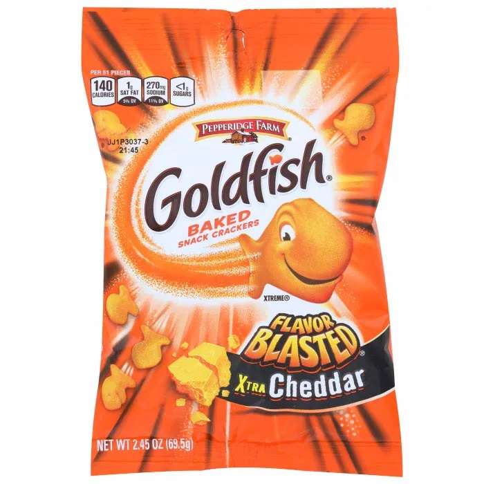 Goldfish Snacks Cheddar 69.5g