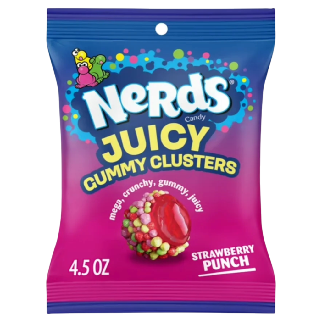 Nerds Juicy Cluster Bags 127g