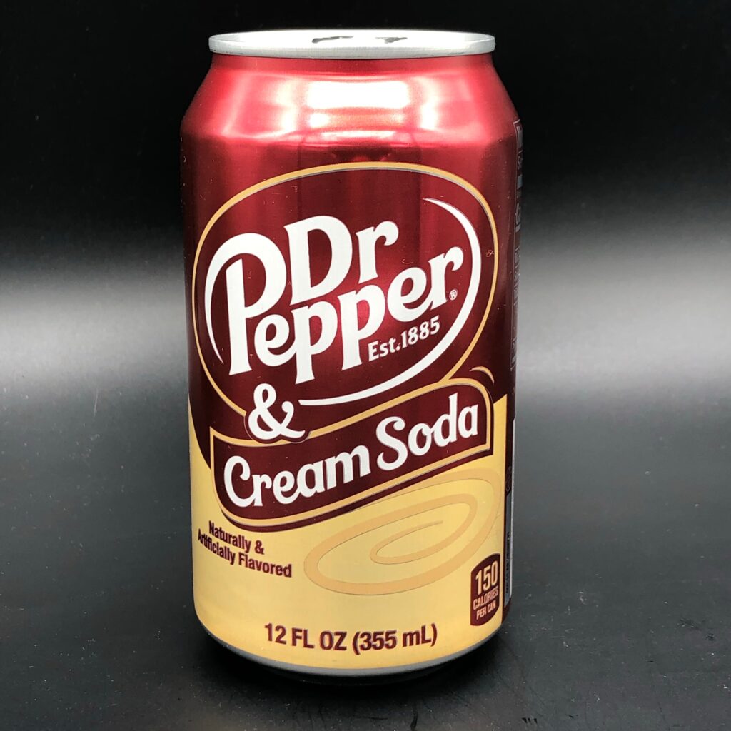 Dr Pepper – Cream Soda Flavour, 355ml (USA)