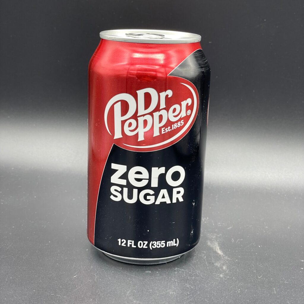 Dr Pepper ZERO SUGAR – Original Flavour, 355ml (USA)